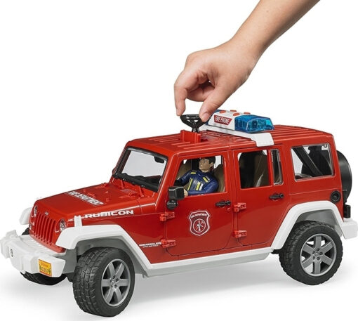 Πυροσβεστικό Jeep Wrangler με πυροσβέστη - Image 3