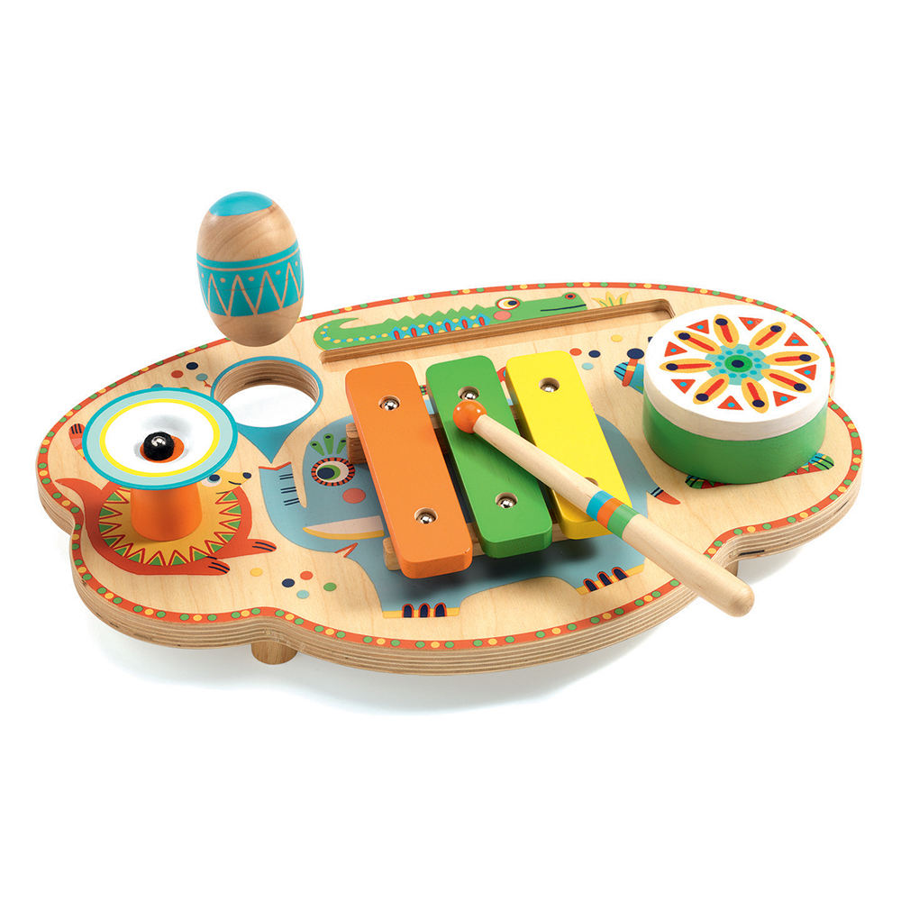 Σετ Ξύλινα Μουσικά Κρουστά Ελεφαντάκι - Image 2