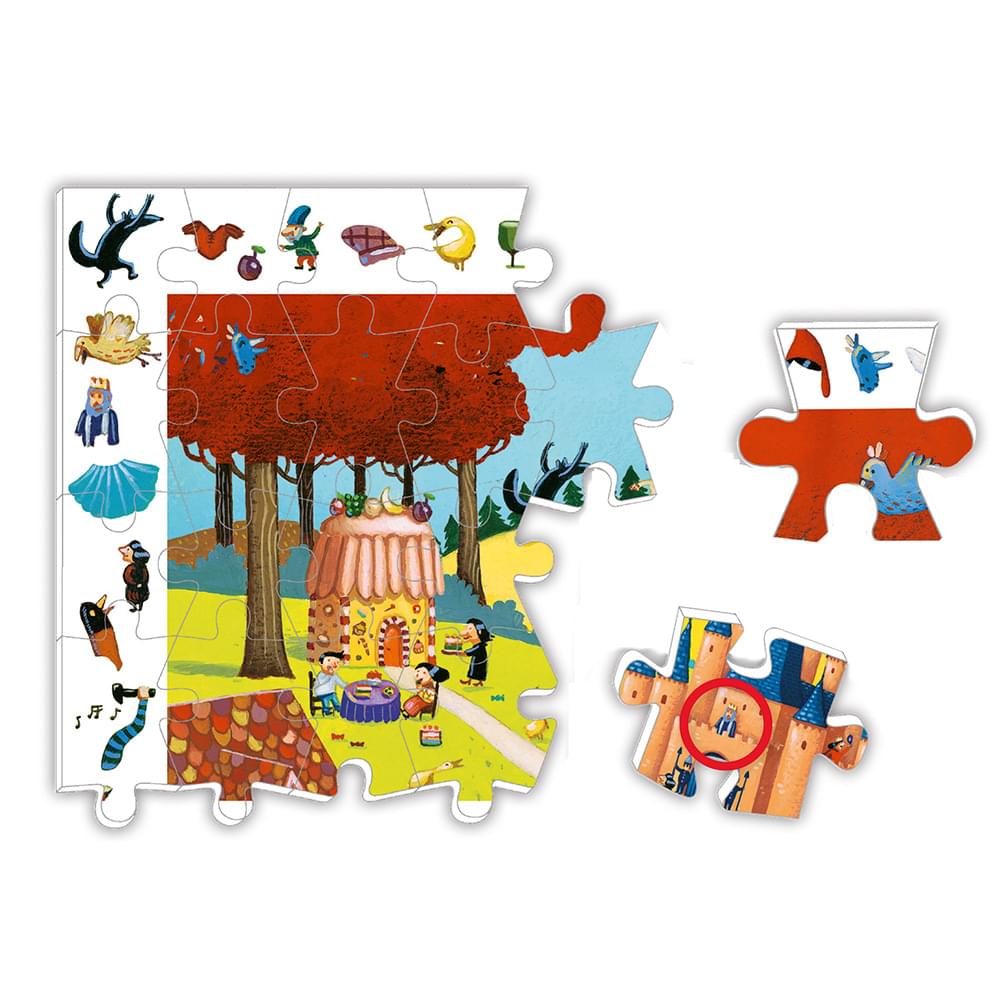 Παζλ παρατήρησης 54 τεμ. Παραμύθια - Image 4