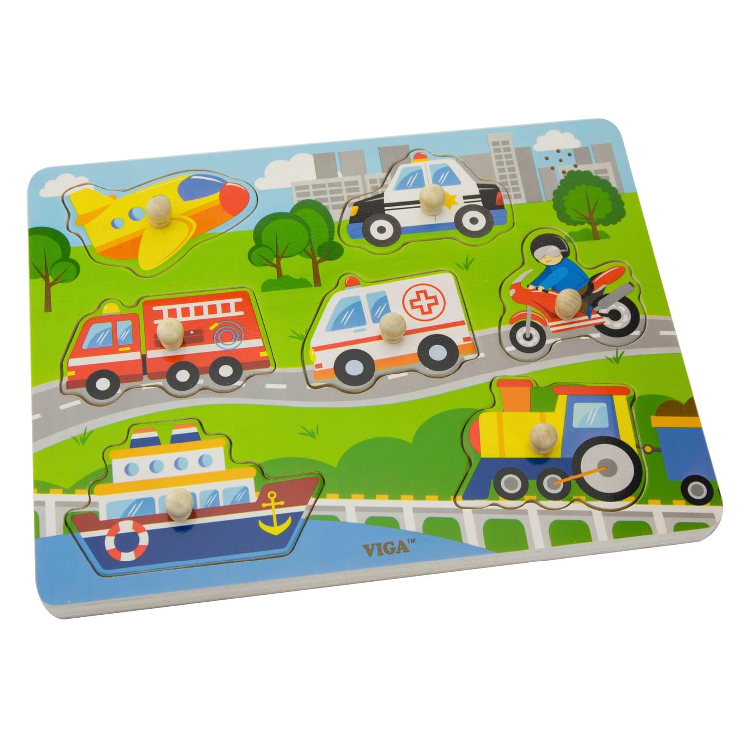 Σφηνώματα ξύλινα με ήχους Οχήματα