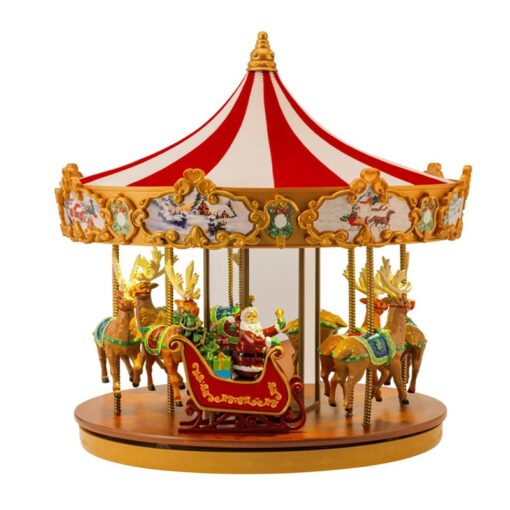 Χριστουγεννιάτικο Carousel Very Merry με Ήχο και Κίνηση