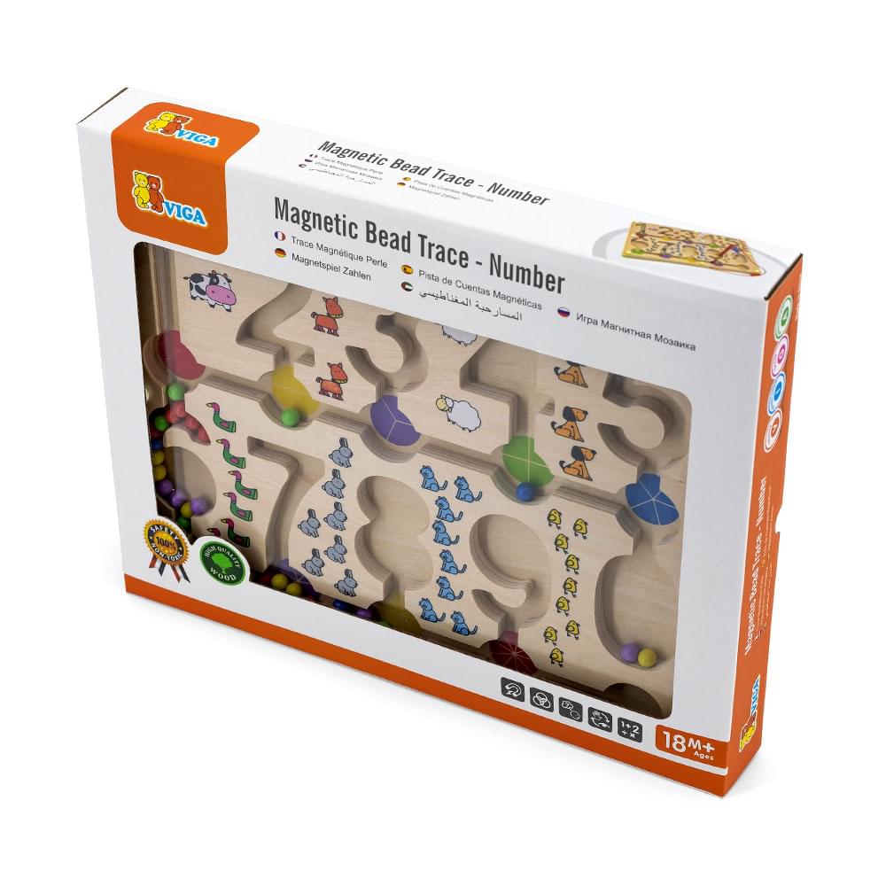 Ξύλινος μαγνητικός πίνακας αριθμών - Image 2