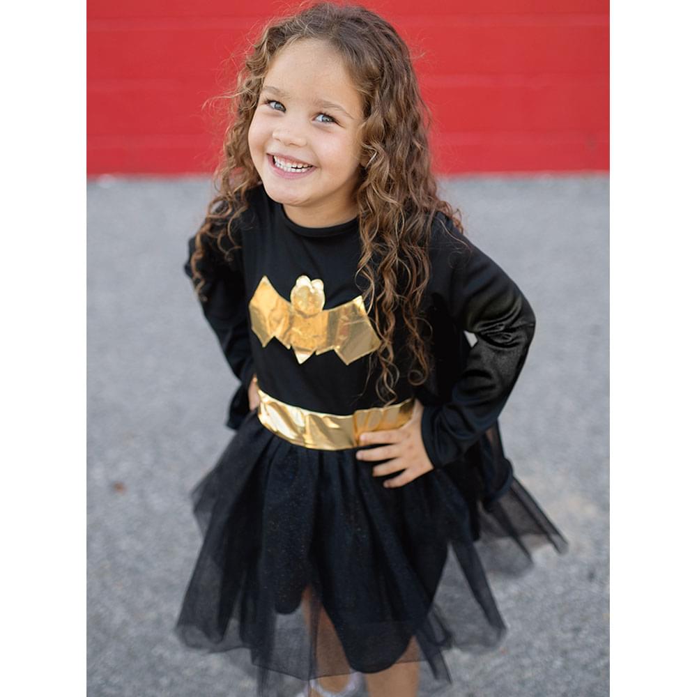 Στολή Κορίτσι Νυχτερίδα με κάπα 5-6 ετών