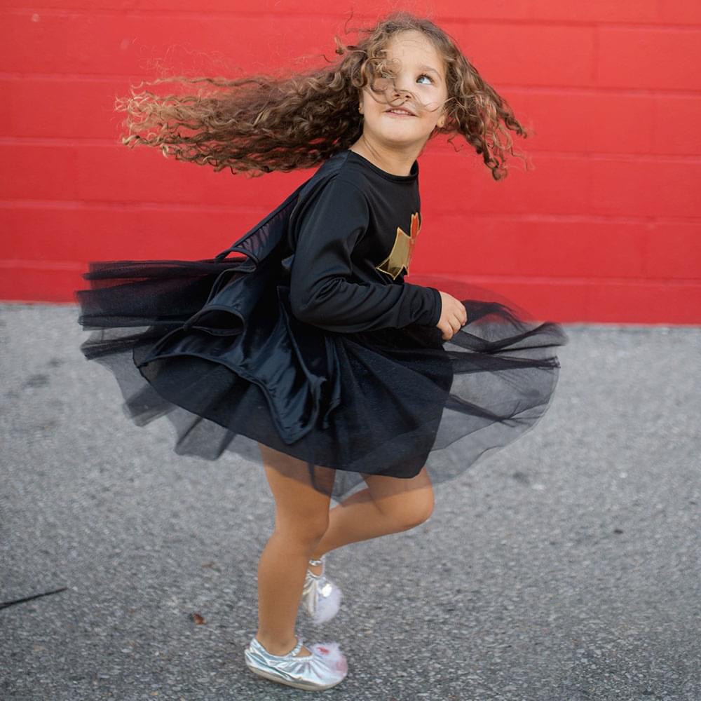 Στολή Κορίτσι Νυχτερίδα με κάπα 5-6 ετών - Image 3