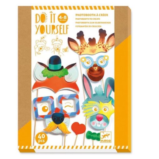 DIY Φτιάχνω - Photobooth Φατσούλες ζωάκια