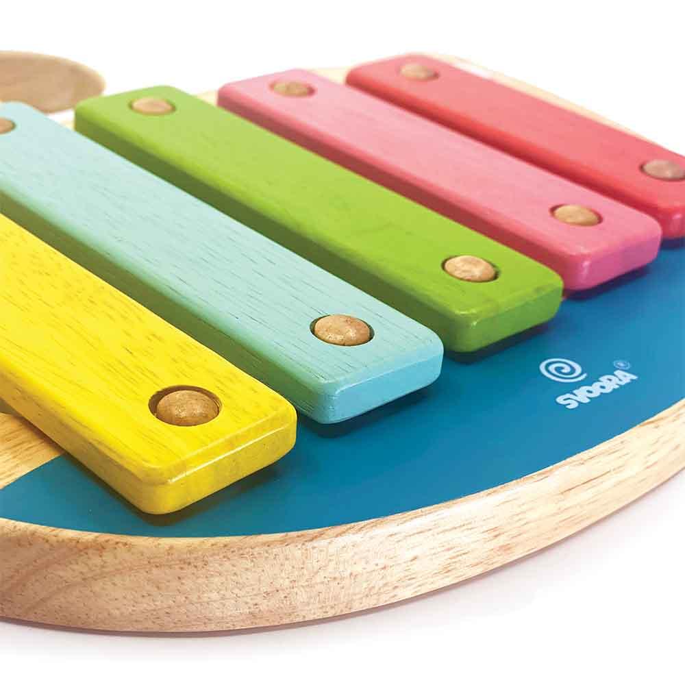 Το πρώτο μου Ξυλόφωνο Βαρκούλα, χρωματιστό, 5 Νότες - Image 3