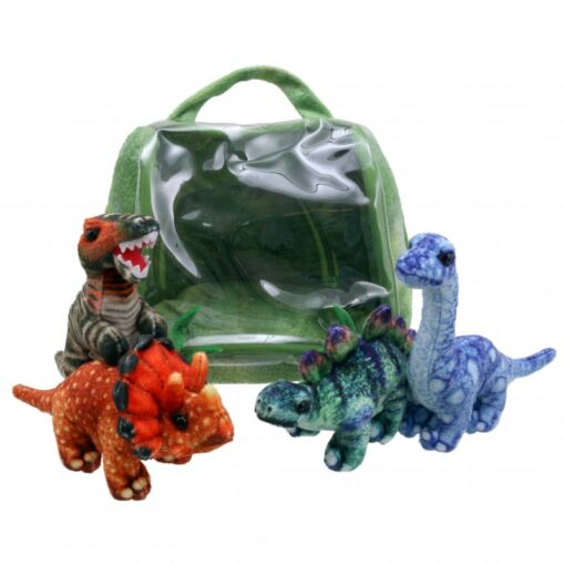 Dinosaur House & 4 δαχτυλόκουκλες