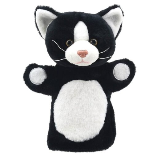 Γαντόκουκλα Cat (Black and White)