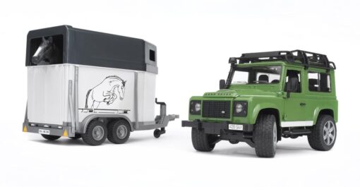 Land rover station wagon με τρέιλερ αλόγου & άλογο - Image 2