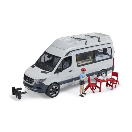 Φορτηγάκι Mercedes Benz sprinter camper με οδηγό και εξοπλισμό
