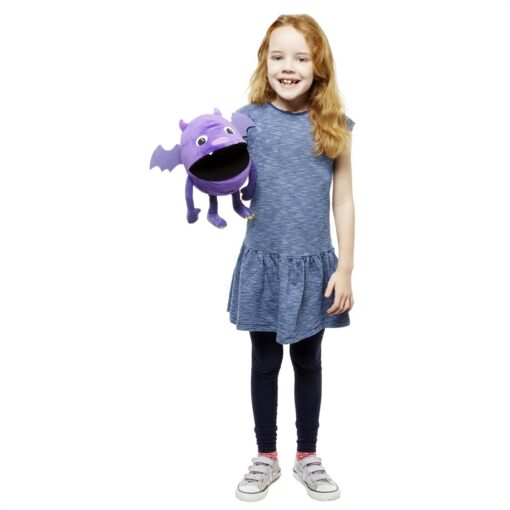 Γαντόκουκλα purple baby monster - Image 2