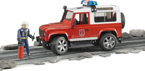 Πυροσβεστικό Land Rover station wagon με πυροσβέστη - Image 5