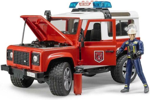 Πυροσβεστικό Land Rover station wagon με πυροσβέστη - Image 4