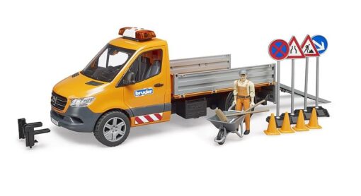 Φορτηγάκι Mercedes Benz sprinter Έργων με Εργάτη και Αξεσουάρ