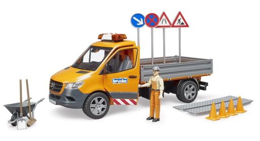 Φορτηγάκι Mercedes Benz sprinter Έργων με Εργάτη και Αξεσουάρ - Image 4