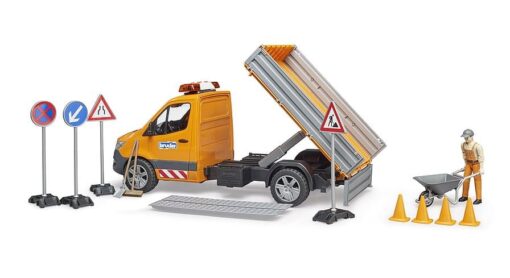 Φορτηγάκι Mercedes Benz sprinter Έργων με Εργάτη και Αξεσουάρ - Image 3