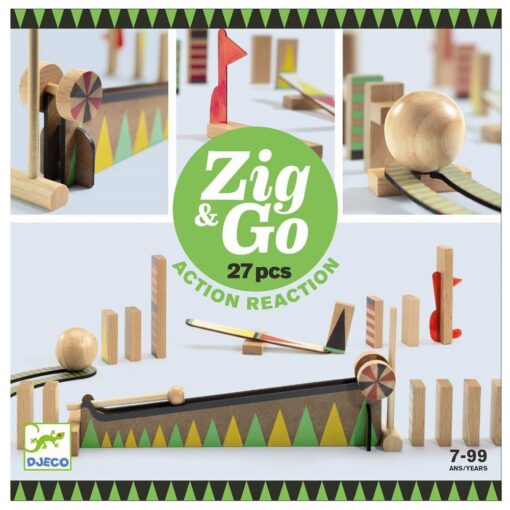 Κατασκευή Ντόμινο Zig & Go 27τεμ. - Image 2