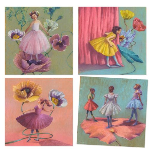 Inspired by Edgar Degas- Ζωγραφίζω με κηρομπογιές Μπαλαρίνες - Image 2