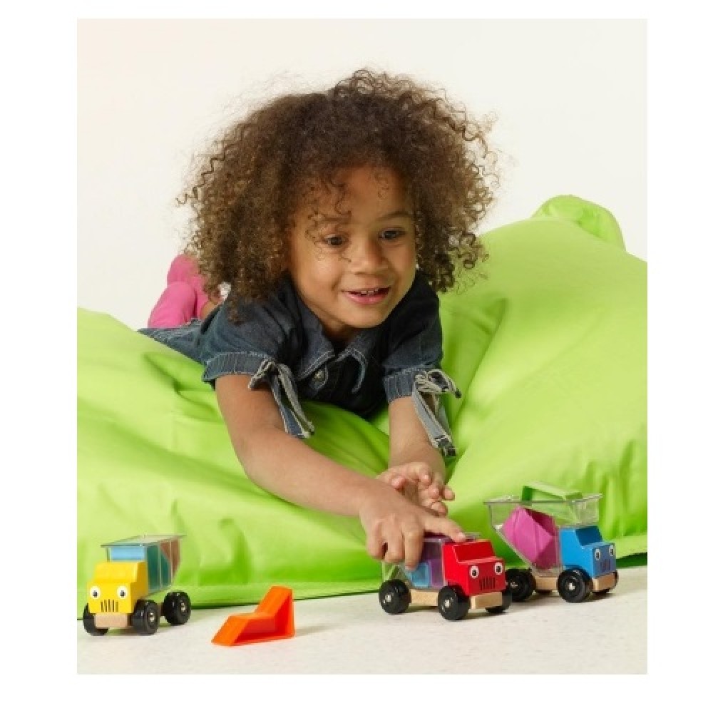 Επιτραπέζιο ξύλινα φορτηγά με τουβλάκια (48 challenges) - Image 2