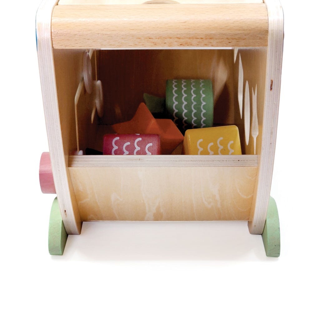 Ξύλινο παιχνίδι δραστηριοτήτων με ασκήσεις προγραφής Φάλαινα - Image 5