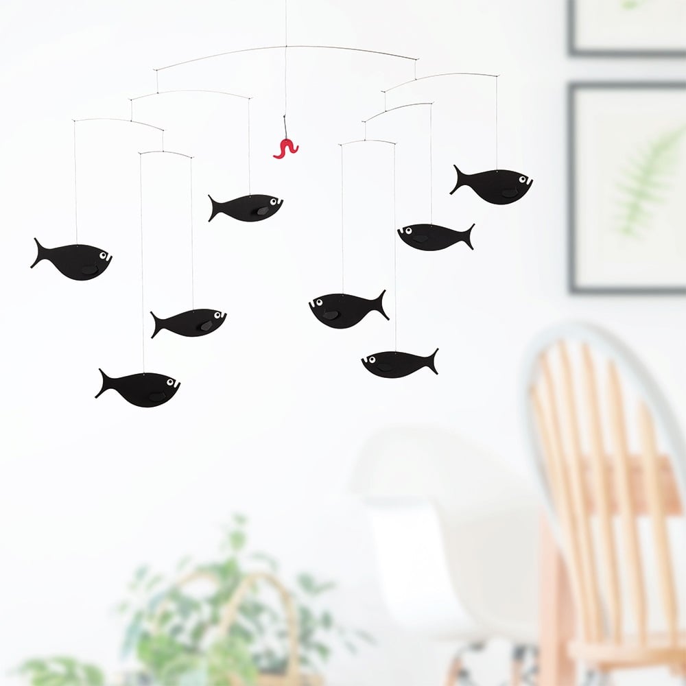 Μόμπιλε κοπάδι ψαριών